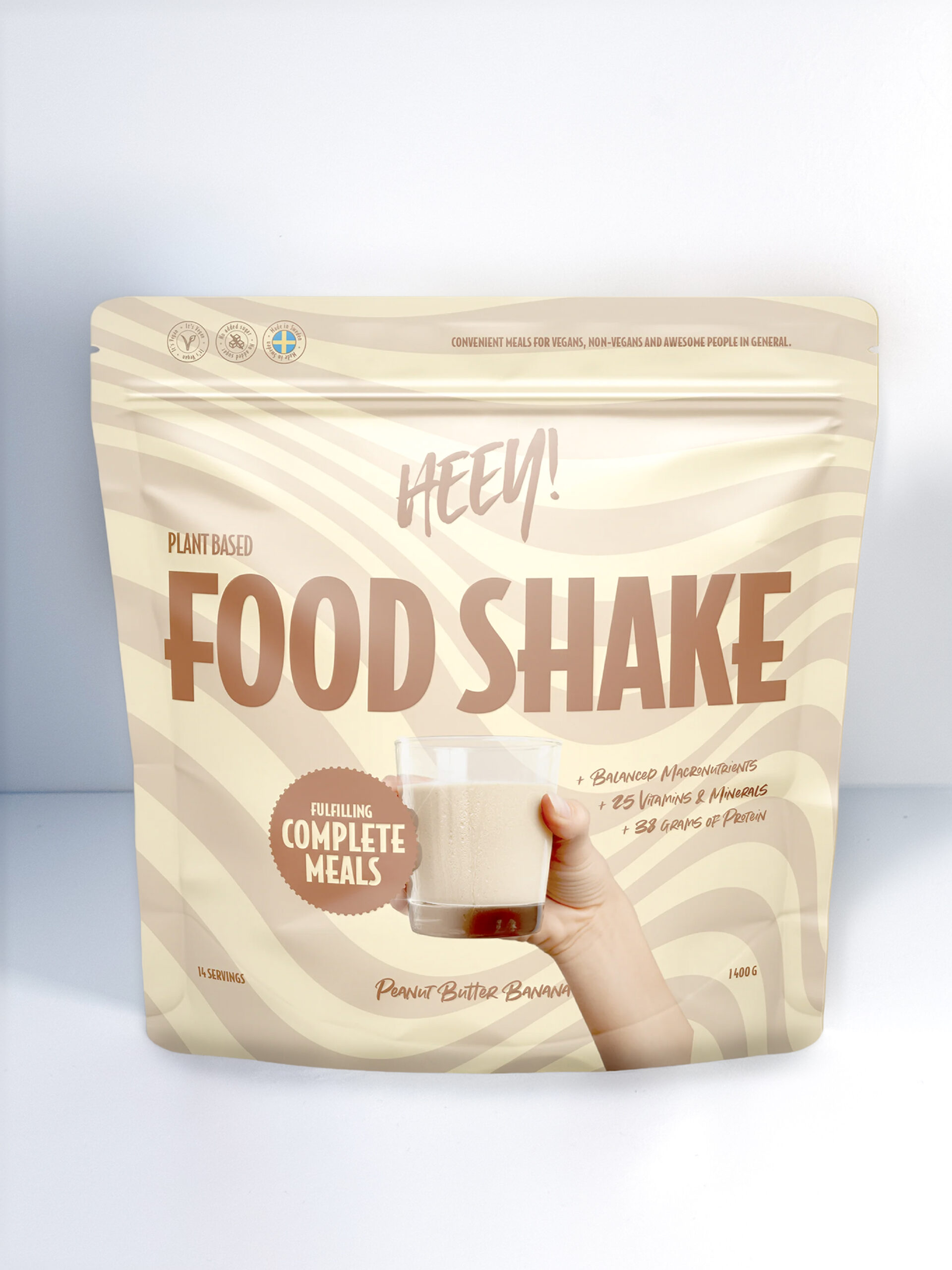 HEEY - Food Shake Jordnötssmör Banan