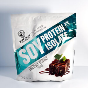 Swedish Supplements Soy Protein Isolate 750g Chocolate Brownie