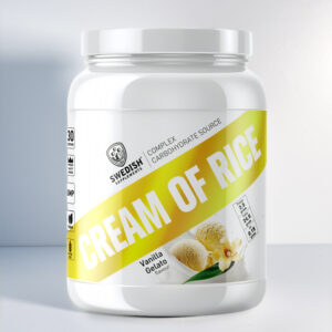 Swedish Supplements Cream of Rice 1kg, Vanilla Gelato
